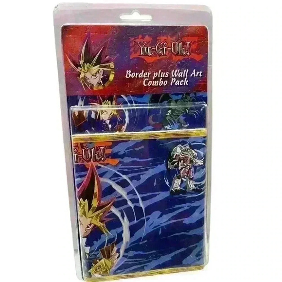 Vintage 1996 Yu-Gi-Oh! Anime Decor Wall Art Wallpaper 5 Yard Border NEW - Picture 1 of 4